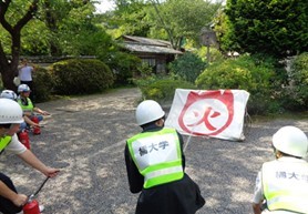 文化財市民レスキュー訓練の写真