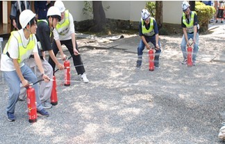 文化財市民レスキュー訓練の写真