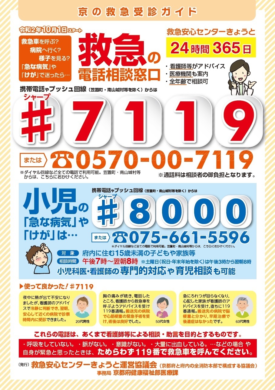 ♯7119　♯8000