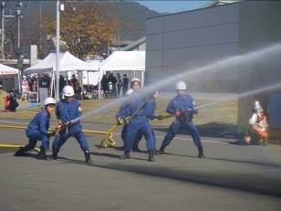 防災訓練の写真
