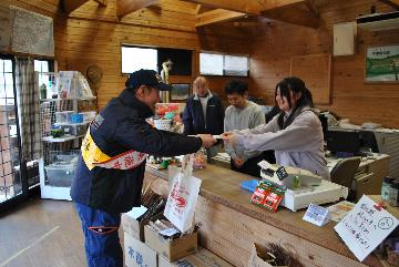 宇津峡公園職員に対し防火広報