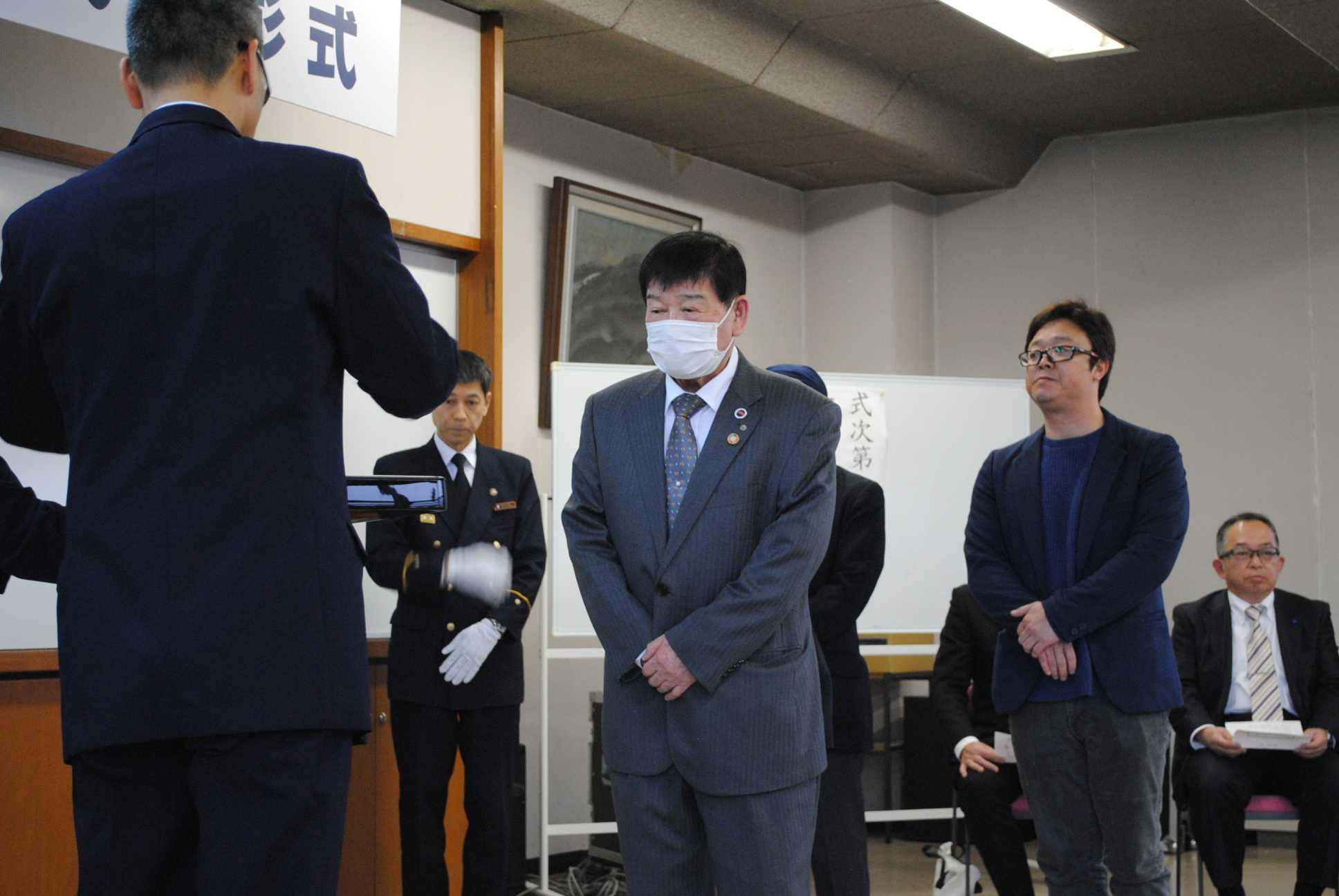 定例区民表彰式の写真