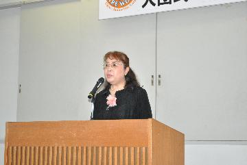 上川代表幹事の挨拶