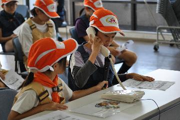 119番通報の様子