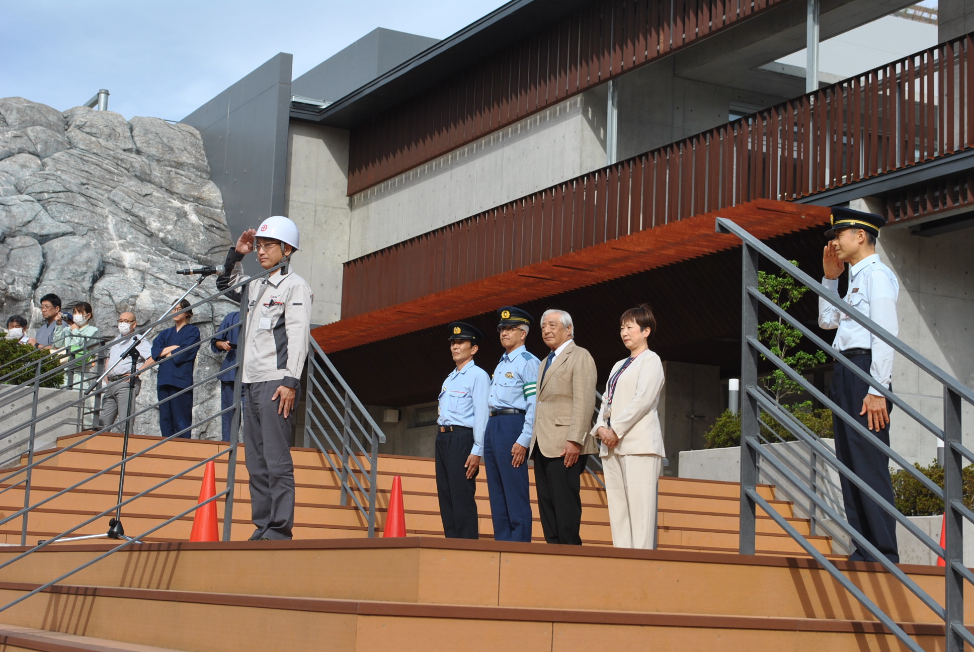 開会挨拶（北自衛消防隊連絡協議会 議長）