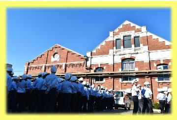 株式会社モリタ製作所による避難訓練