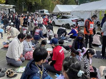 心肺蘇生法・AED体験コーナーの写真