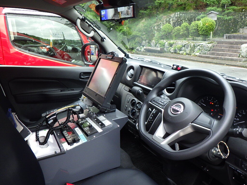 運転席の様子