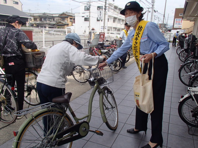 一人一人、皆さんに防火安全のご協力をお願いしました。