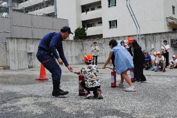消火器取扱訓練実施