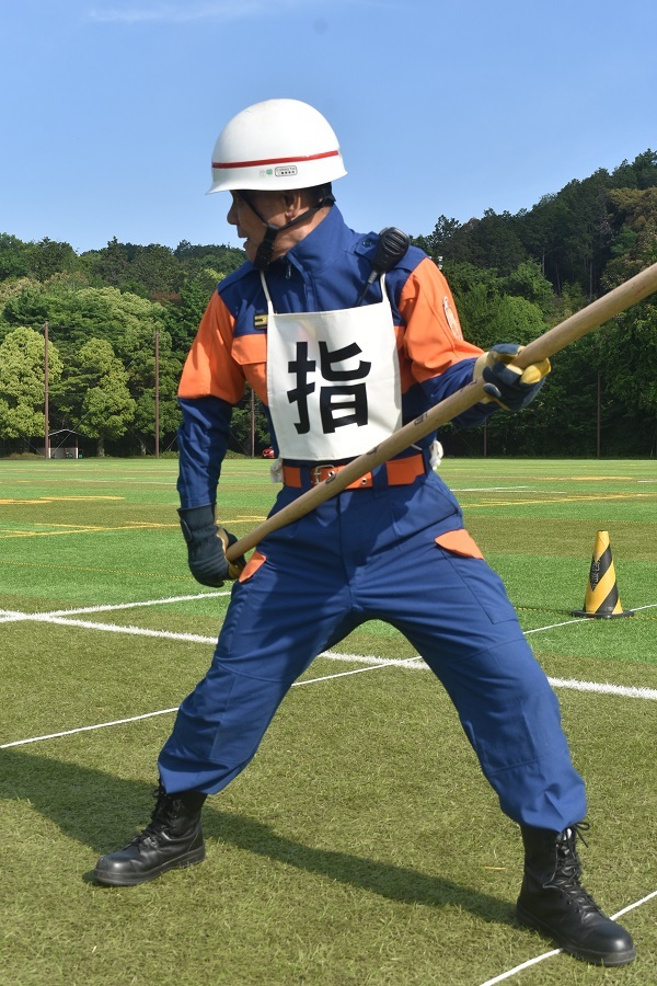 実放水訓練
