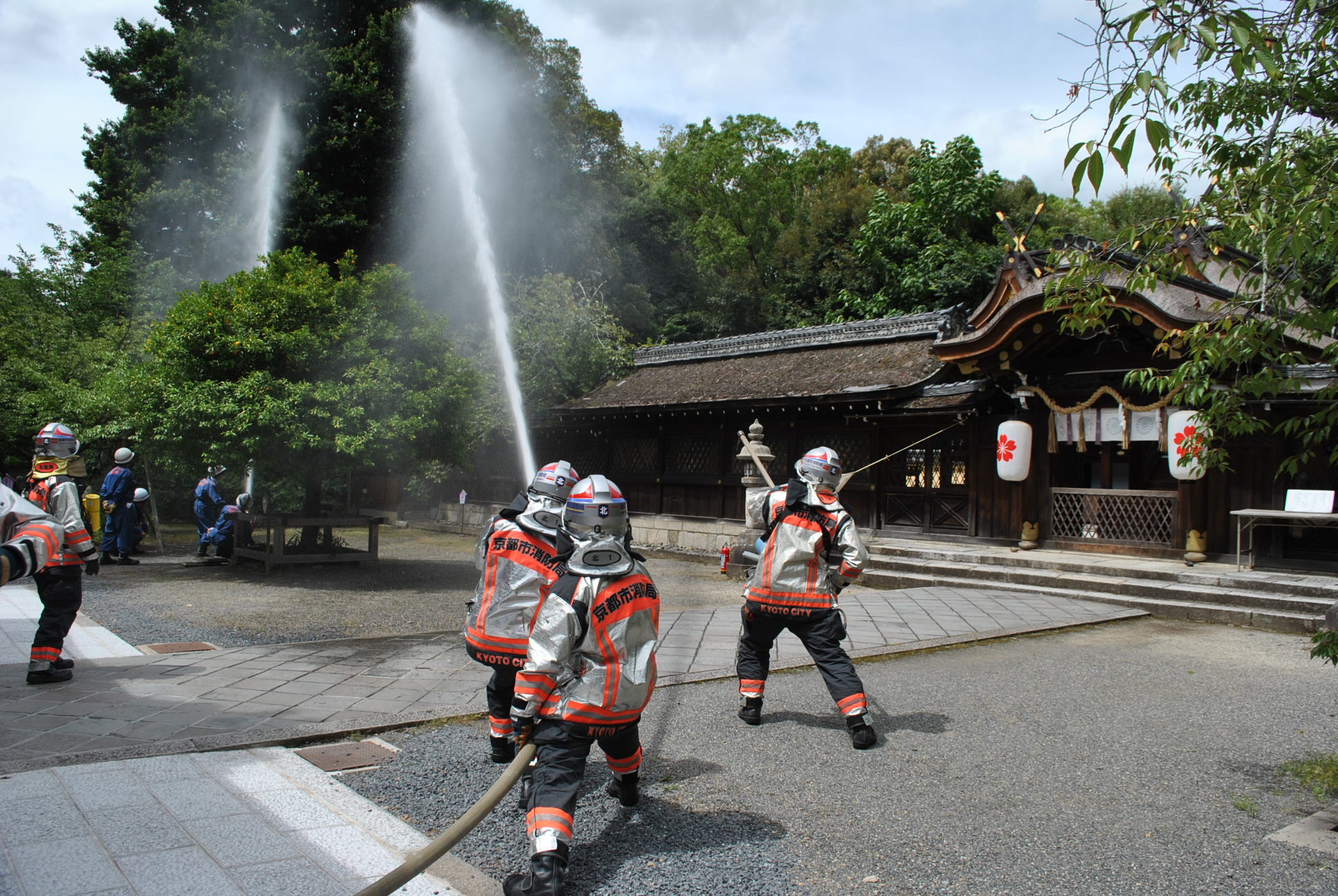 放水