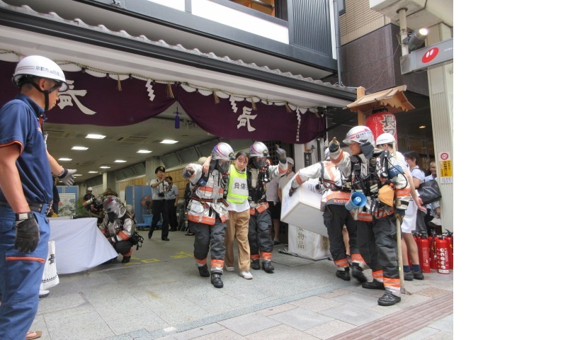 長刀鉾訓練