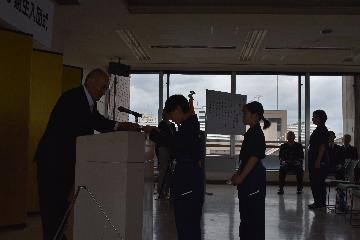団員証の授与