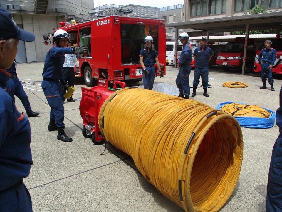 高発泡装置を説明している画像