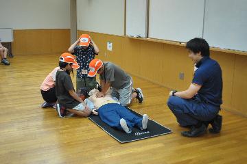 想定訓練の様子