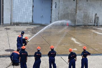 放水体験