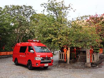 東山指揮隊　司令車（辰巳大明神）
