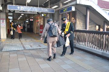 火の用心への協力をPRしました。