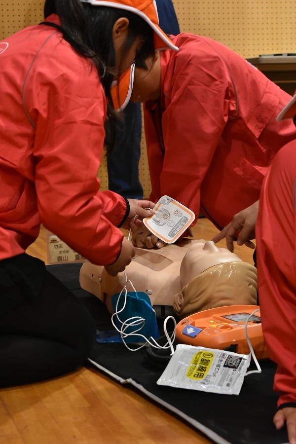 仲間たちとの連携訓練