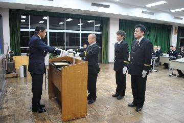 局長優良分団表彰