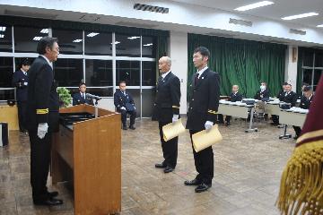 市長優良分団表彰