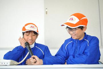 通報機器を使用した通報訓練