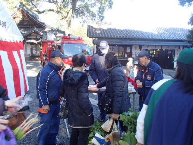 火災が多くなる年末に向けて火の用心を呼び掛けました