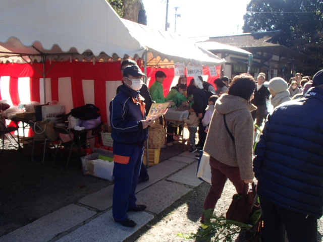 地域を守る新しい消防団員の加入を呼び掛けました