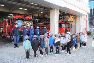 アヴェマリア幼稚園の園児たち