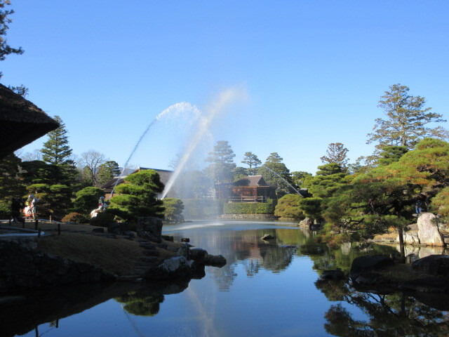 放水訓練のようす