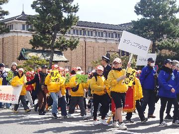 出初式パレードのようす