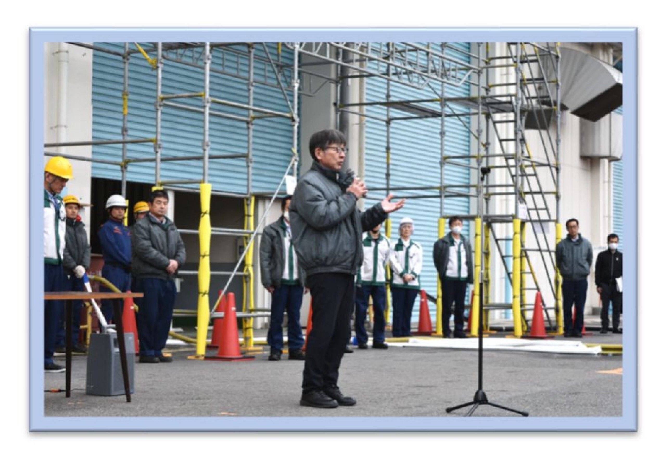 月桂冠株式会社専務取締役製造本部長 秦様による挨拶