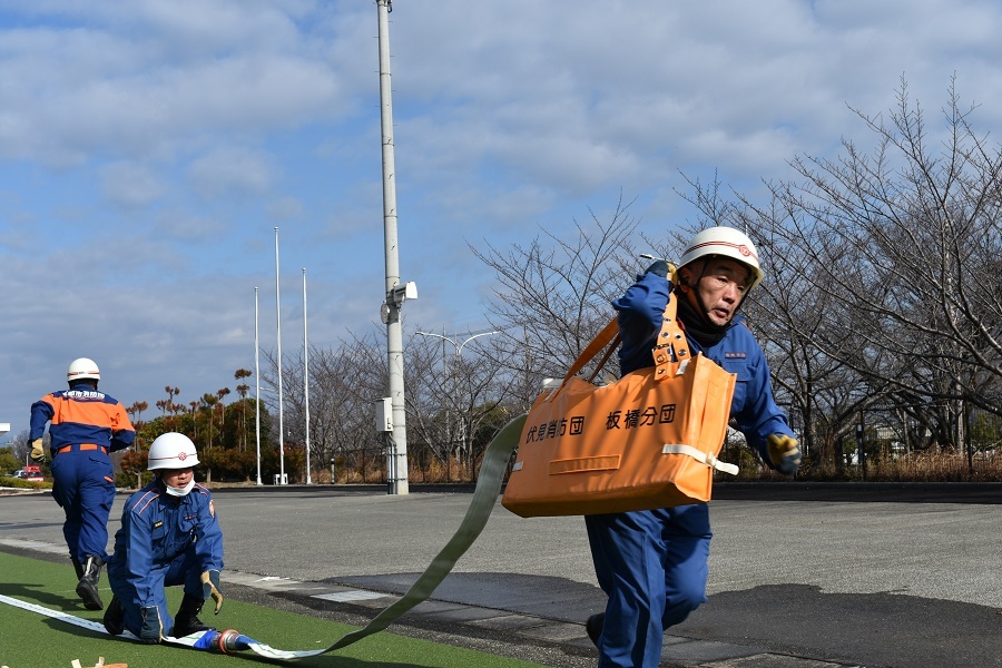 2月15日の訓練の様子3