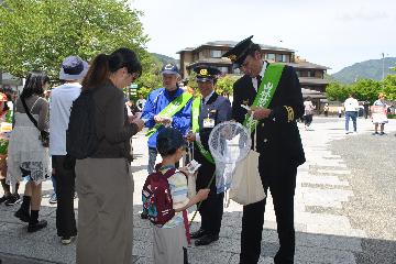 火災予防の大切さをご理解いただきました。