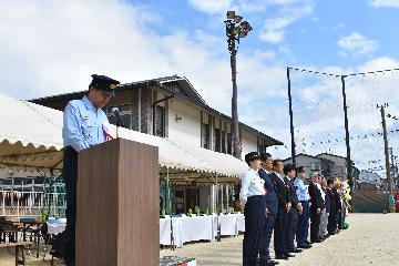 東山消防団長訓示