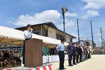 東山消防署長講評
