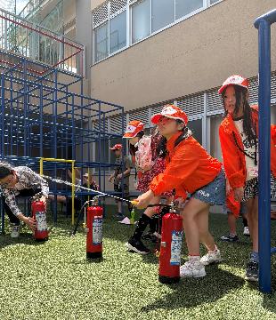 消火器取扱訓練