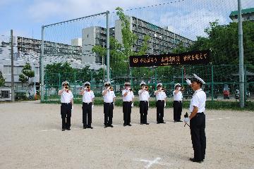 ラッパ隊による演奏