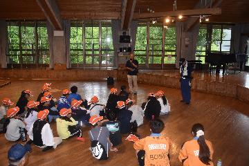 花脊山の家に到着