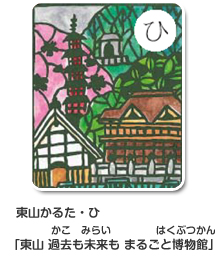 東山かるた・ひ