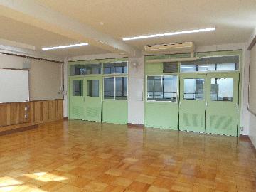 改修工事をした教室