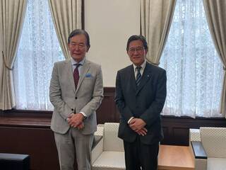 文化庁・都倉長官への表敬訪問