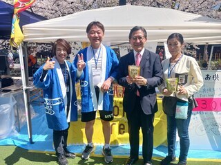 高瀬川桜まつりの様子