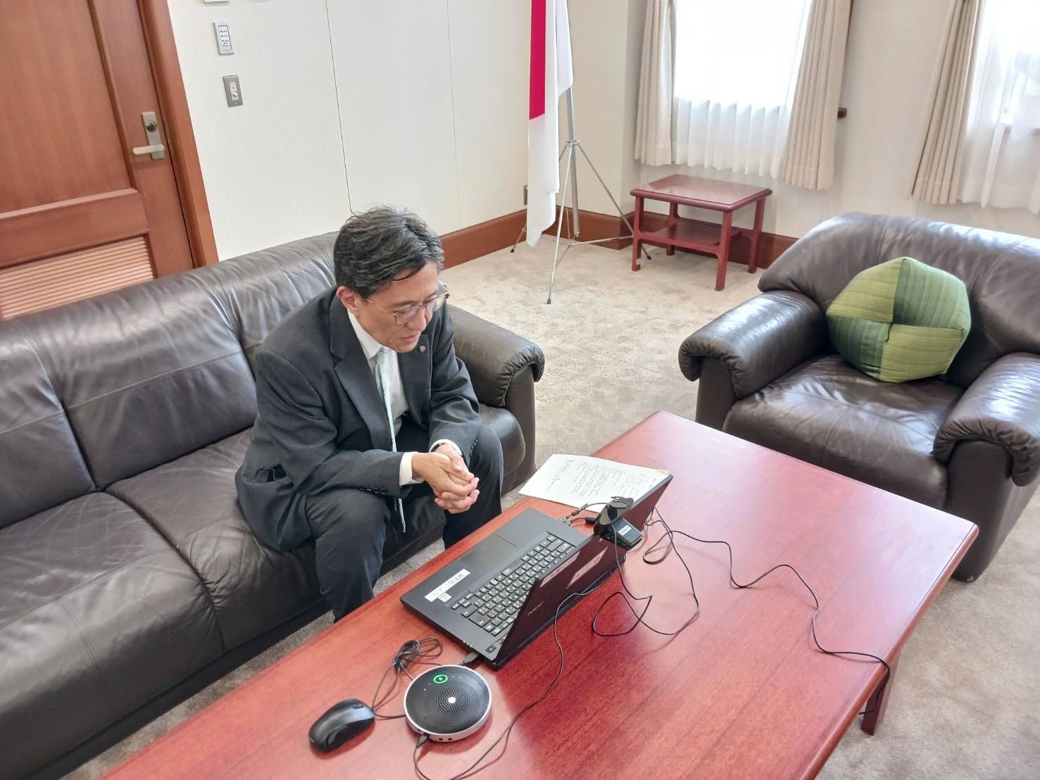 認定NPO法人抱樸（ほうぼく） 奥田知志牧師との意見交換
