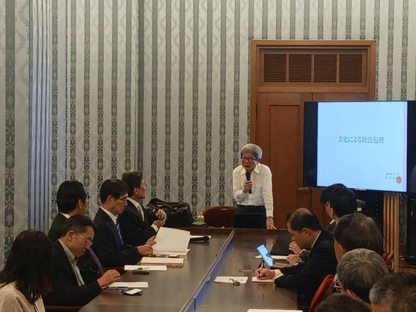 平田オリザ様　表敬訪問
