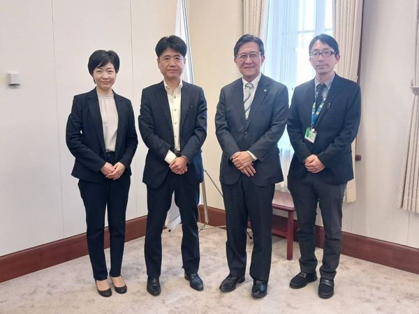 日本銀行京都支店　表敬訪問
