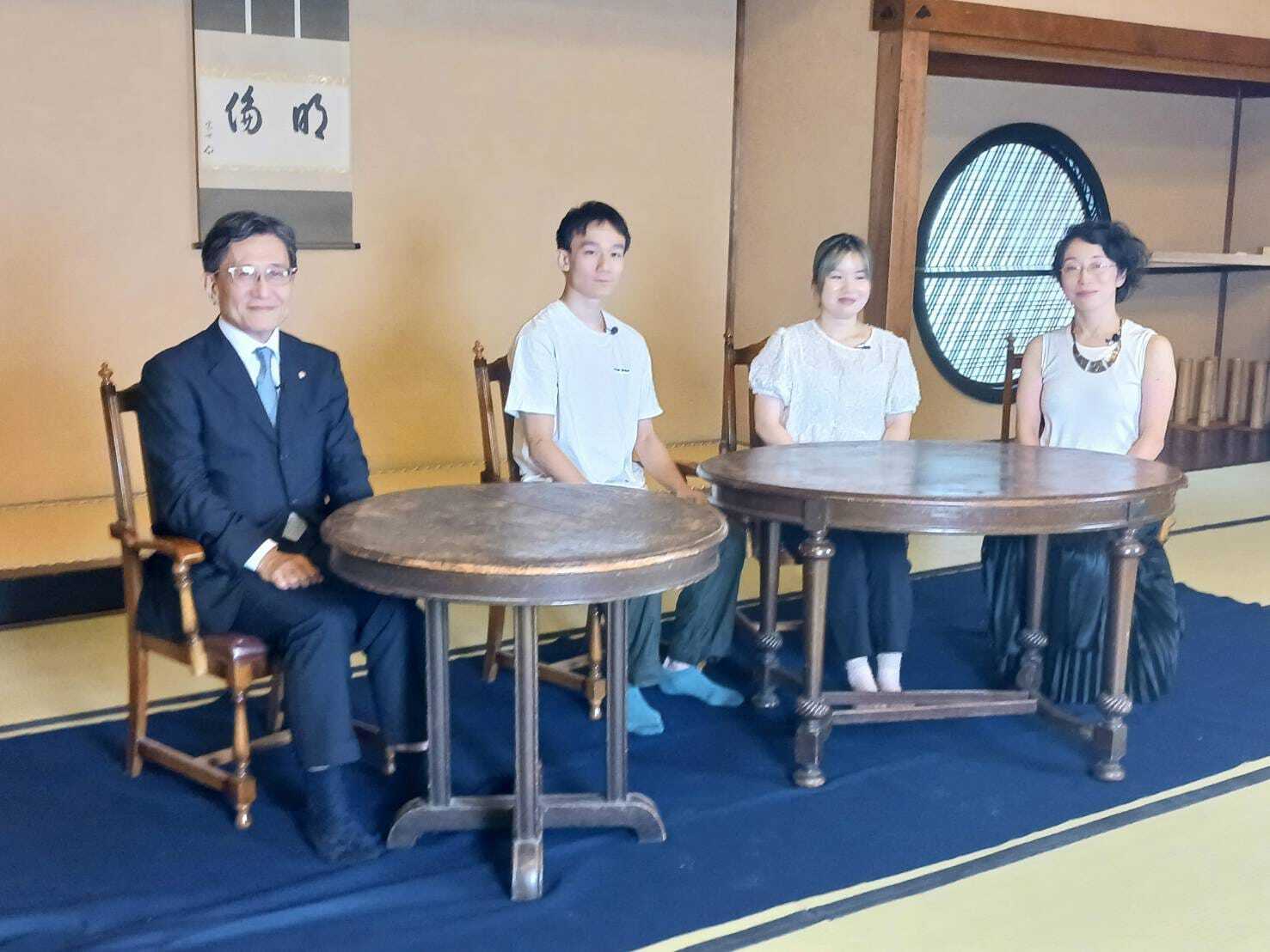 YouTube「京都市長・松井こうじの部屋」第4回　撮影