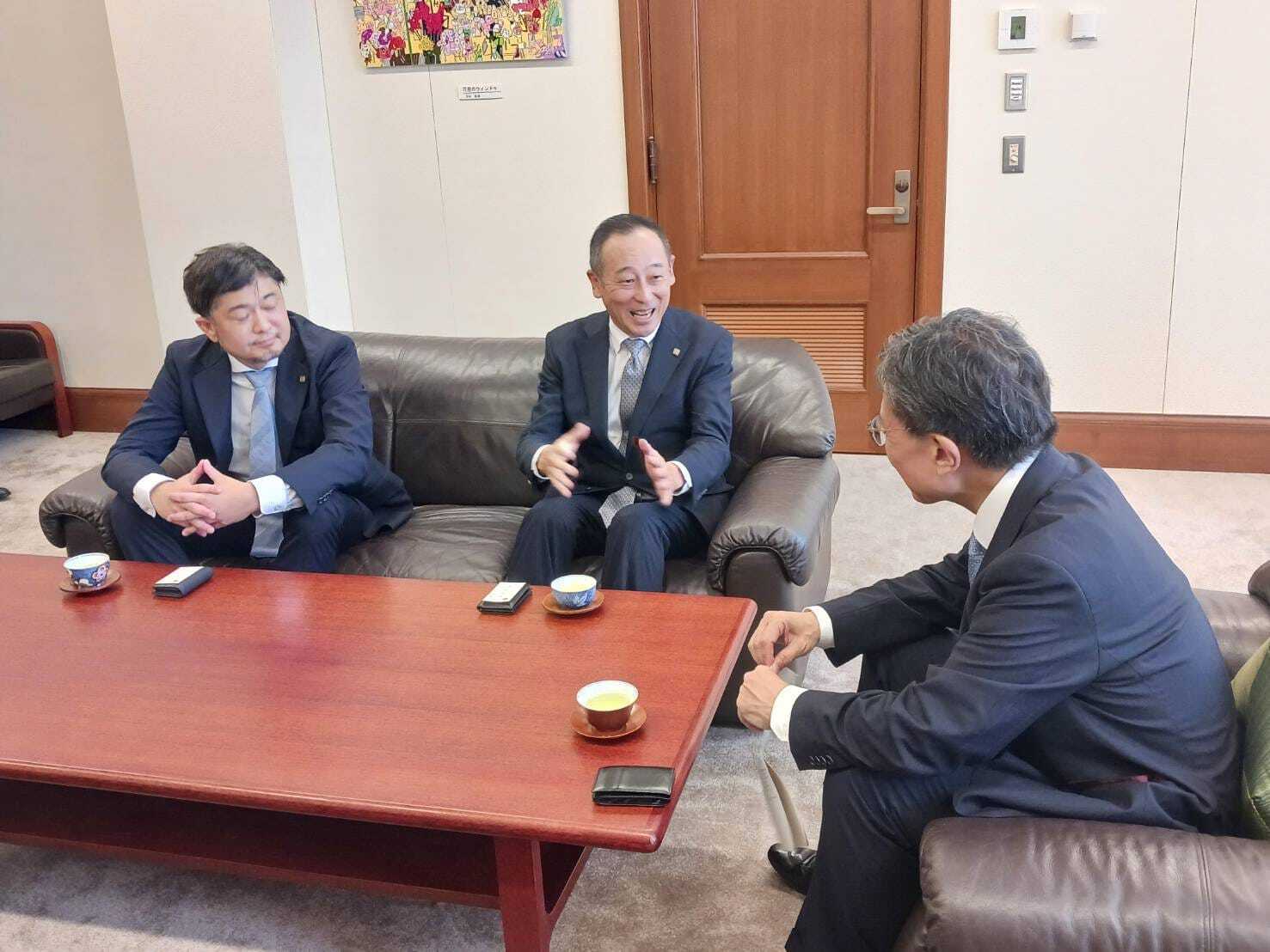 株式会社エフエム京都　表敬訪問