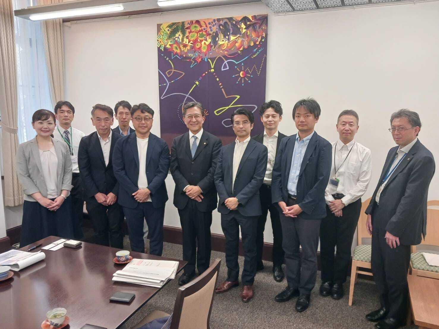 トランスコスモス株式会社　表敬訪問